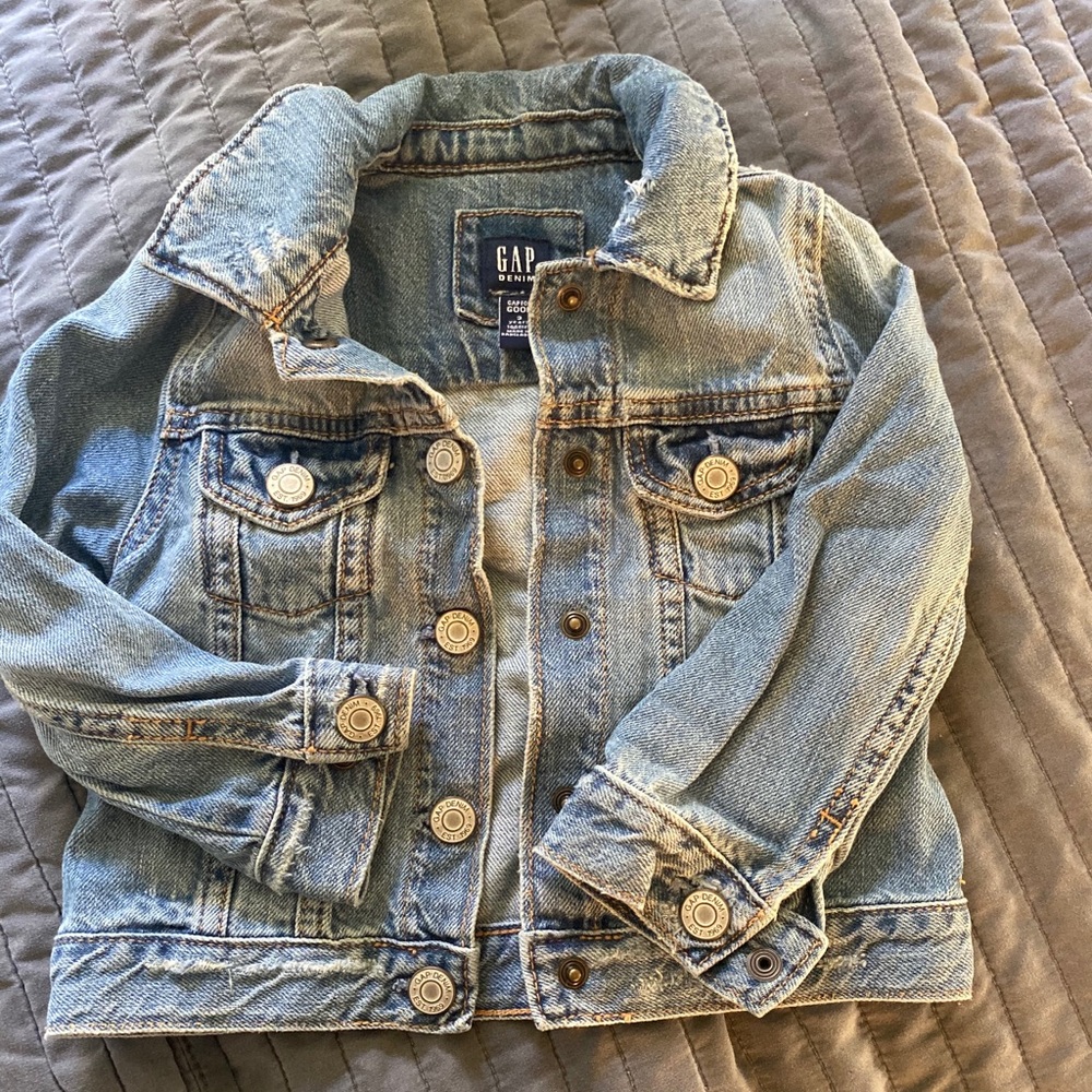 Toddler jean jacket